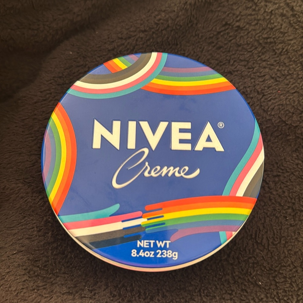 Nivea Moisturizing Cream for Skin Care with limited edition tin